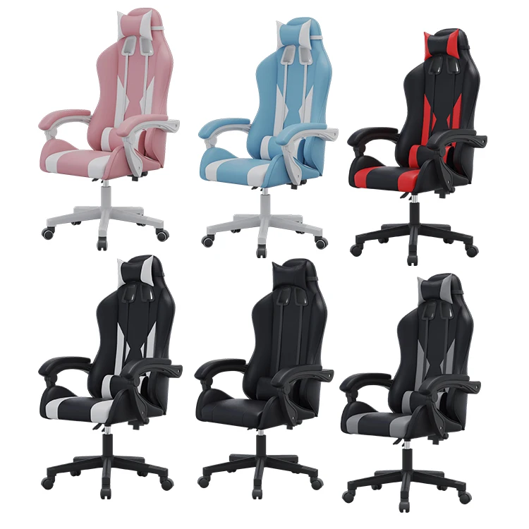 Cheap price anji custom Logo color comfortable ergonomic recliner office chair gaming