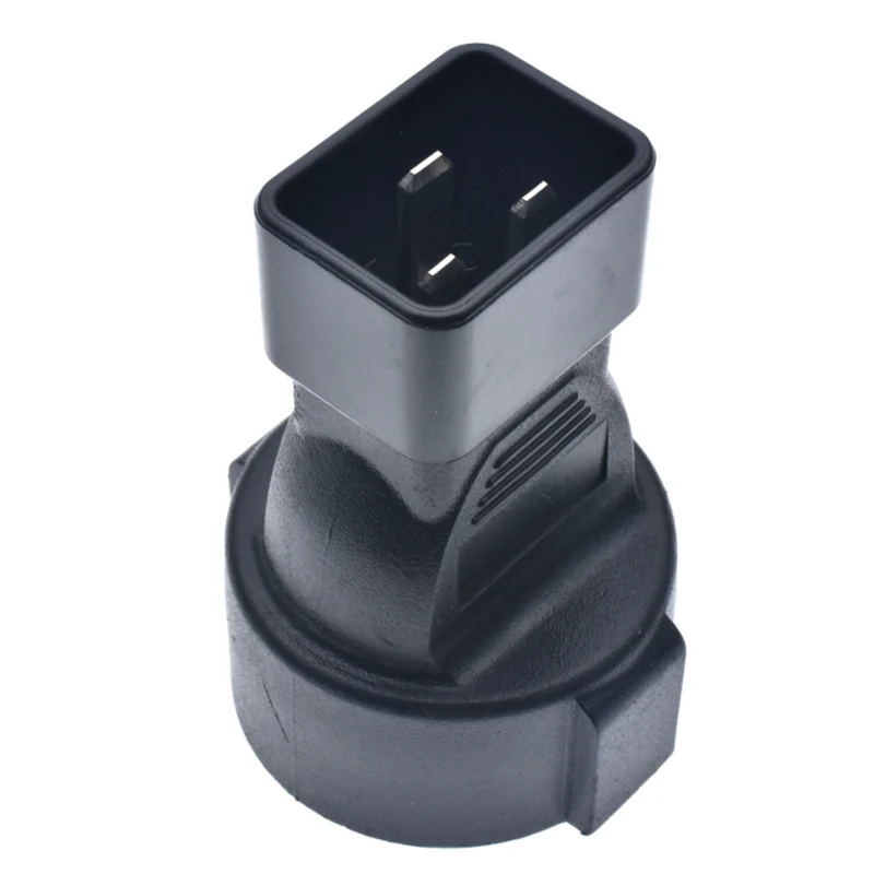 EU To C20 Plug Adapter 16A250V European Schuko Type E Female To Male C20 Inlet TO CEE 7/7 converter for PDU UPS converter