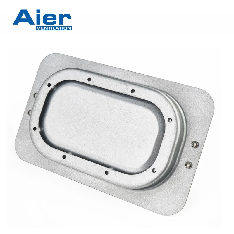 HVAC System Low Leakage PUR rubber gasket Flat Rectangular Duct Access Door