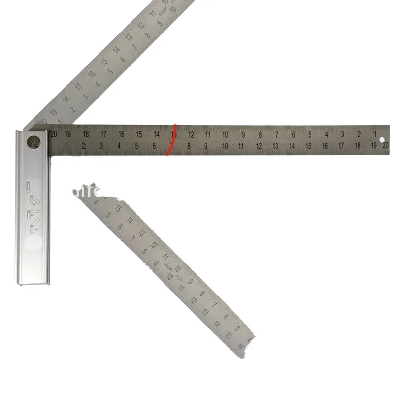 20-inch Aluminium Adjustable Angle Square (45, 90, 135 degree)