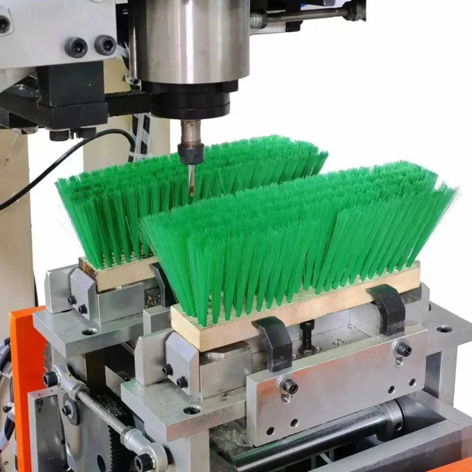 Mexin 5axis Automatic 5 axis 2 drilling and 1 tufting broom brush making machine