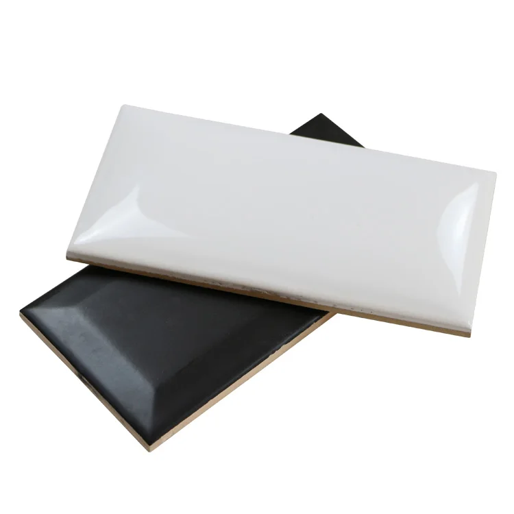 Белая глазурованная плитка для хлеба Backsplash керамическая настенная метро Кухонное украшение дома