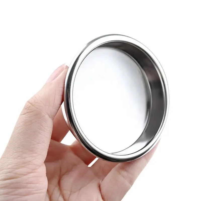 58mm Espresso Machine Backflush Insert Blank Blind Filter Portafilter Blind Filter Basket