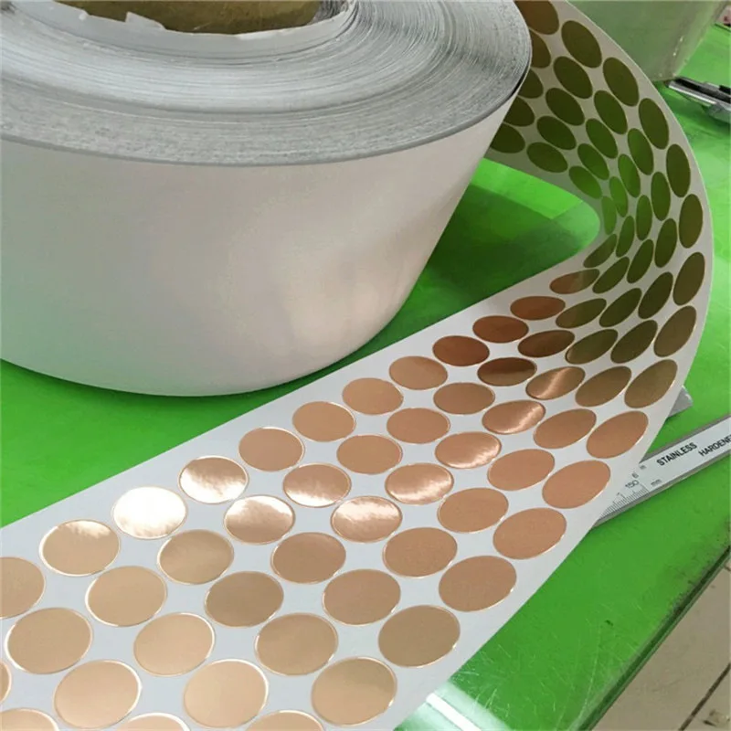 Die-cut single and double conductive tape use for anti-interference masking copper foil tape