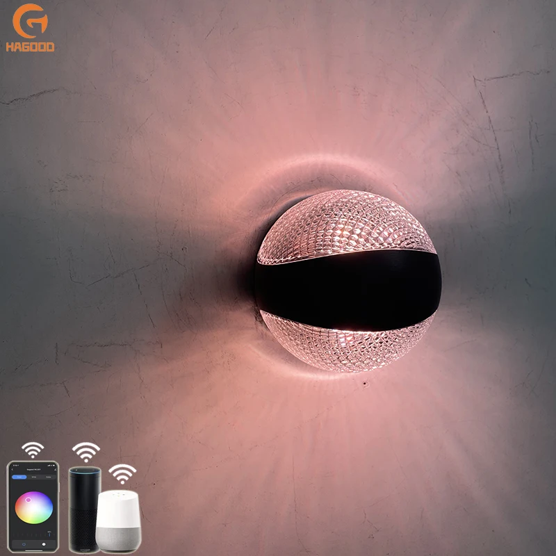 12W 9W Modern Round Shape Outdoor LED Wall Light IP65 Waterproof Wall Lamp for home hotel garden aisle decorative light