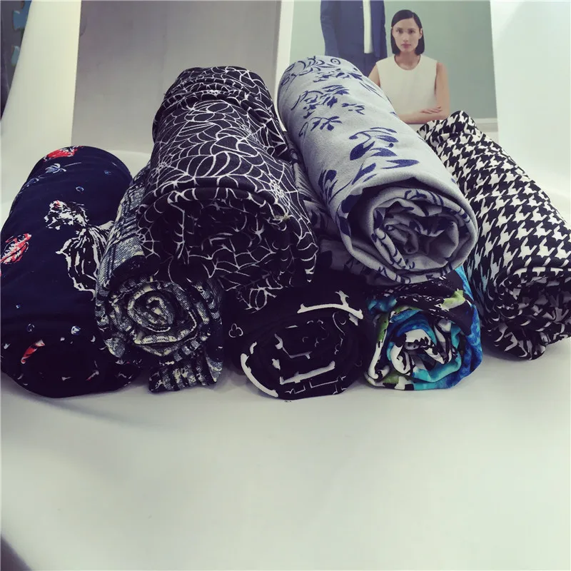 Print Flower Leggings Plus Size Guitar Plaid Thin Nine Pants Fashion Women Clothing Aptitud Trousers