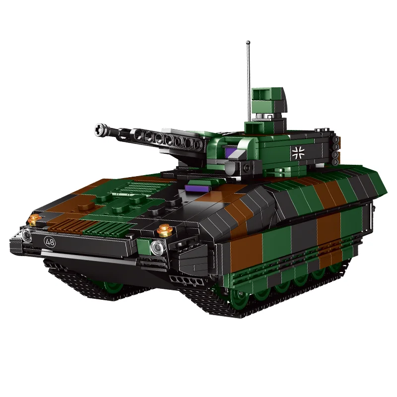 XingBao 06042 1238Pcs Military Series Compatible Legoes ABS Plastic STEM Toy Brick Action Figure Building Blocks Set