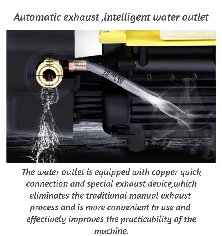 
50bar Car washer portable high-pressure 220V-240V high pressure power washer motor mini high pressure washer 