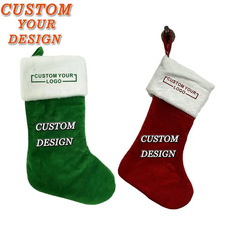 Socks For Christmas Holiday Xmas High Quality Advertising  small christmas stockings