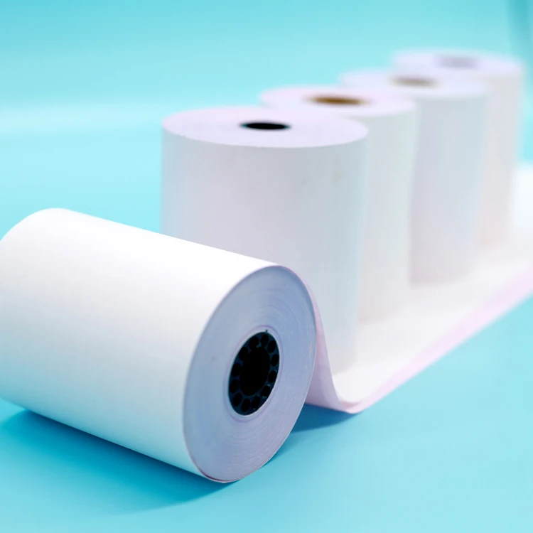 China manufacturers price pin mailer payslip computer ncr atm carbonless paper