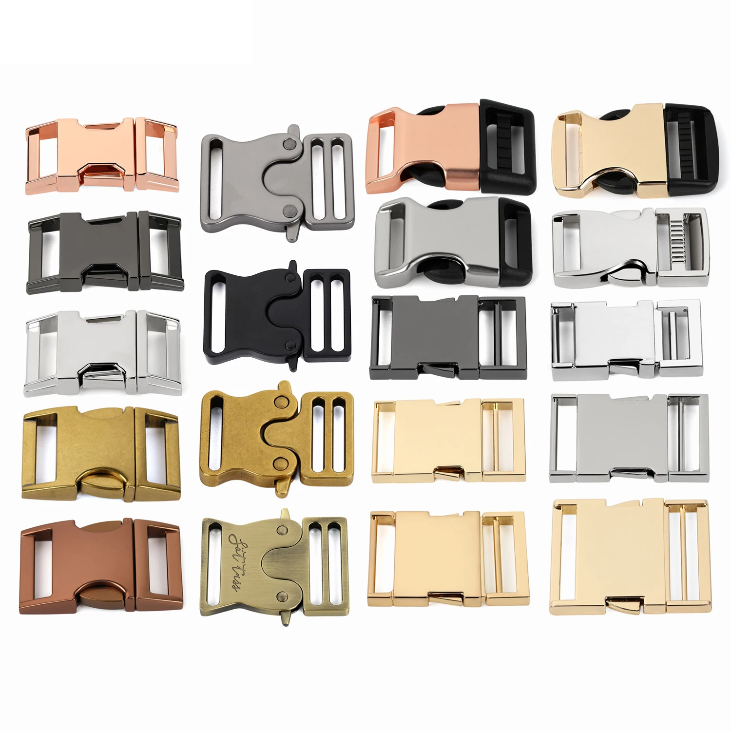 B3050 Factory Direct 30mm side quick release buckles Pet dog vest harness accessories