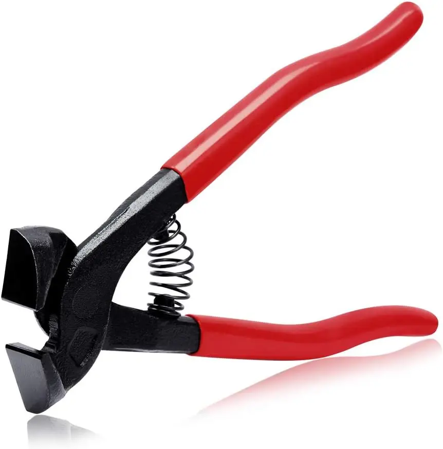 Peaktop  Tile Nippers for Ceramic Tiles 8 Inches Mosaic Cutter Pliers