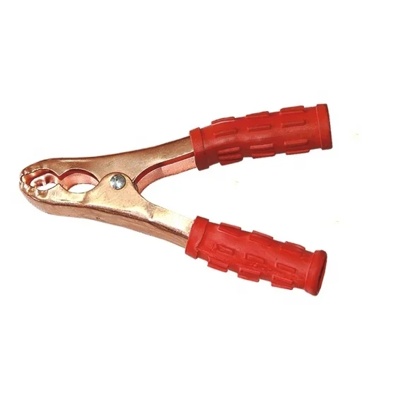 Heavy-Duty Insulated Alligator Clips Battery Cable Clips Battery Crocodile Electrical Test Clamps Battery Charger Clamp