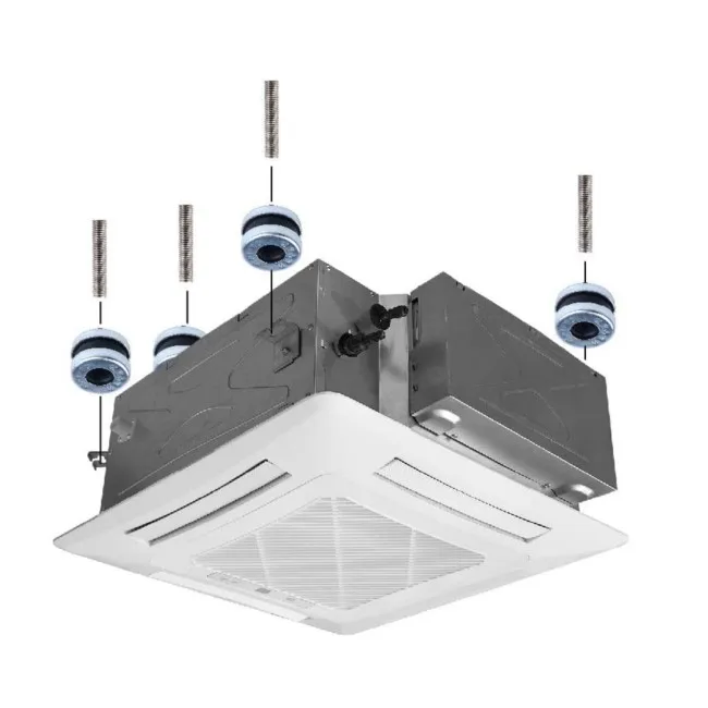 Rubber Product Air Conditioner Fitting Ceiling Hanger AC Unit Absorber Cylindrical Anti-vibration Mount Rubber Ceiling Hanger
