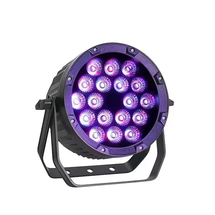 New Waterproof 18X10W RGBW 4in1 Multicolor Led Par Light For Party Club Disco