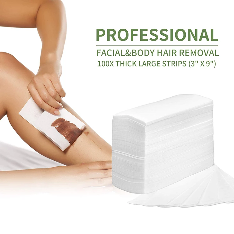 Wholesale custom high quality depilatory white of paper strips rolls