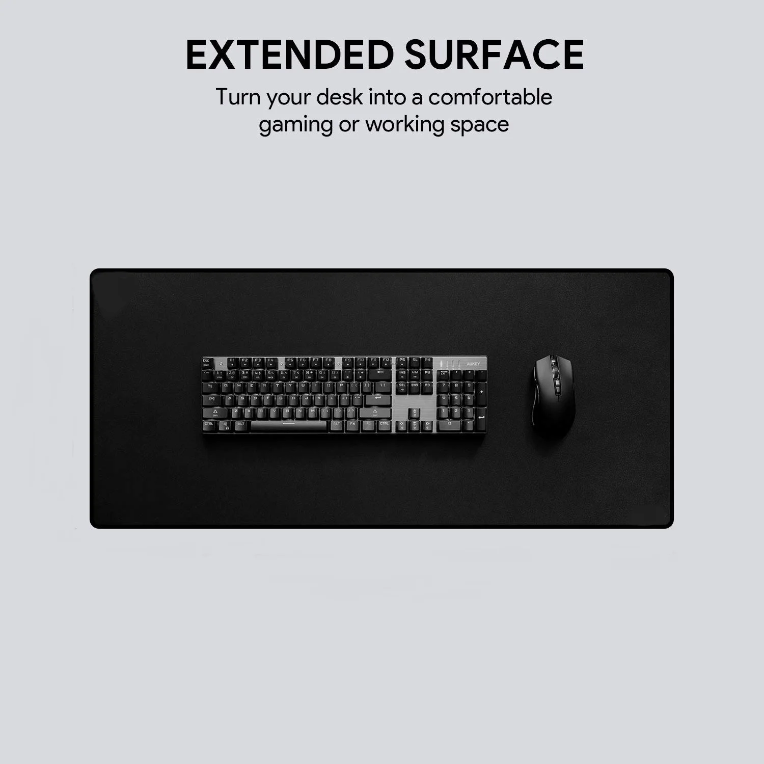 Extended Size Factory customization Non-Slip Rubber Base Special Treated Textured mouse pad