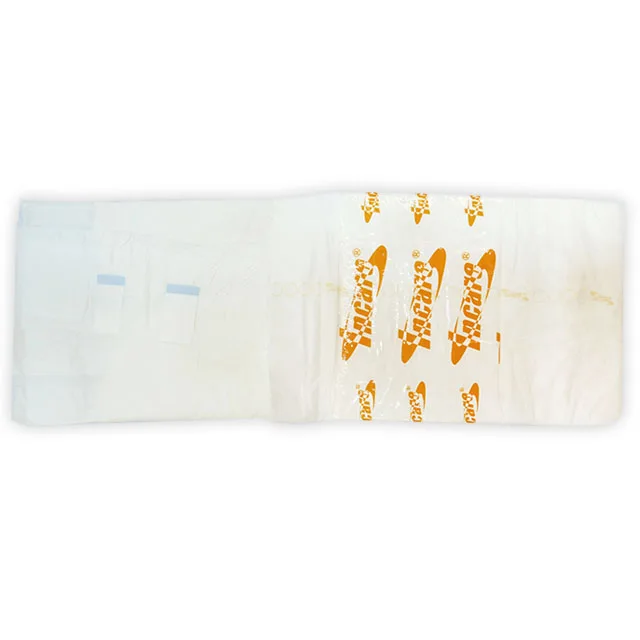 ODM OEM Soft breathable Printed comfrey thick cheap  diaper for adults