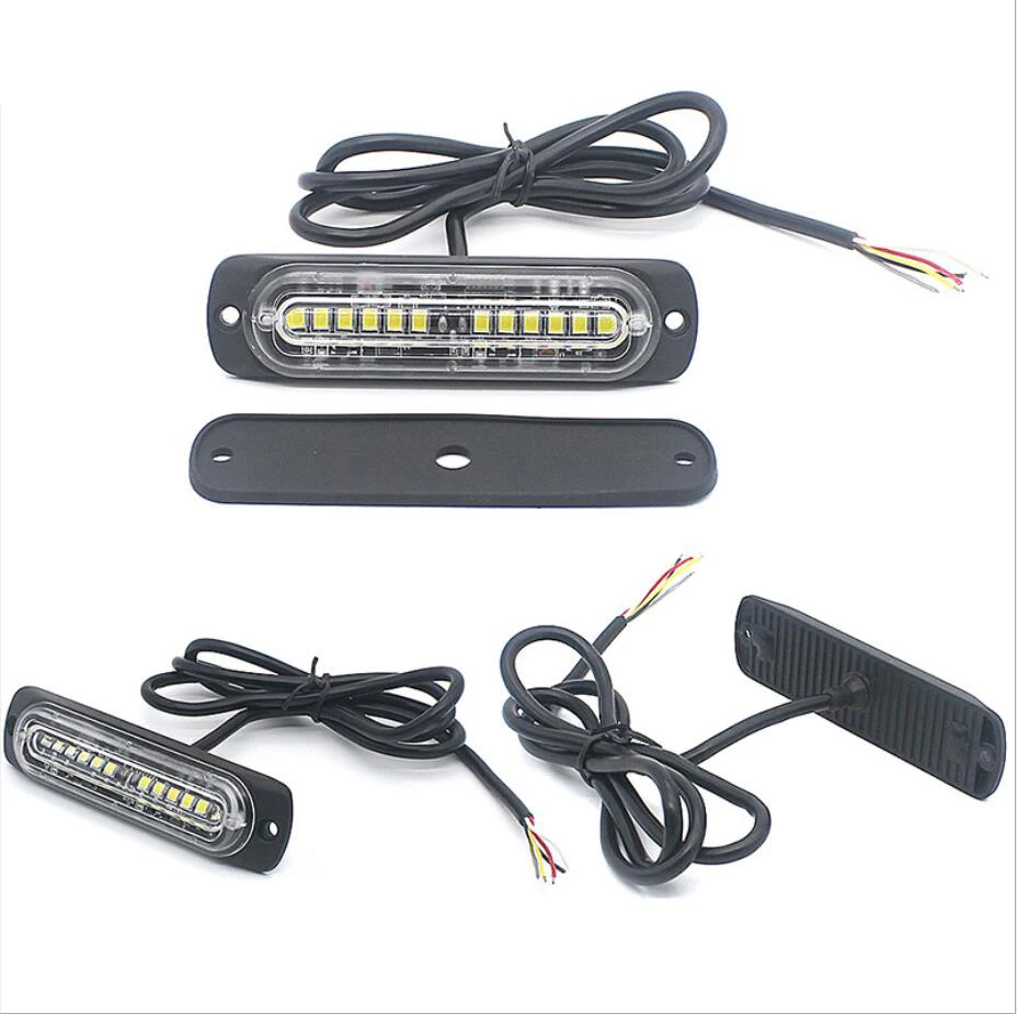 waterproof flash strobe side signal emergency warning lights