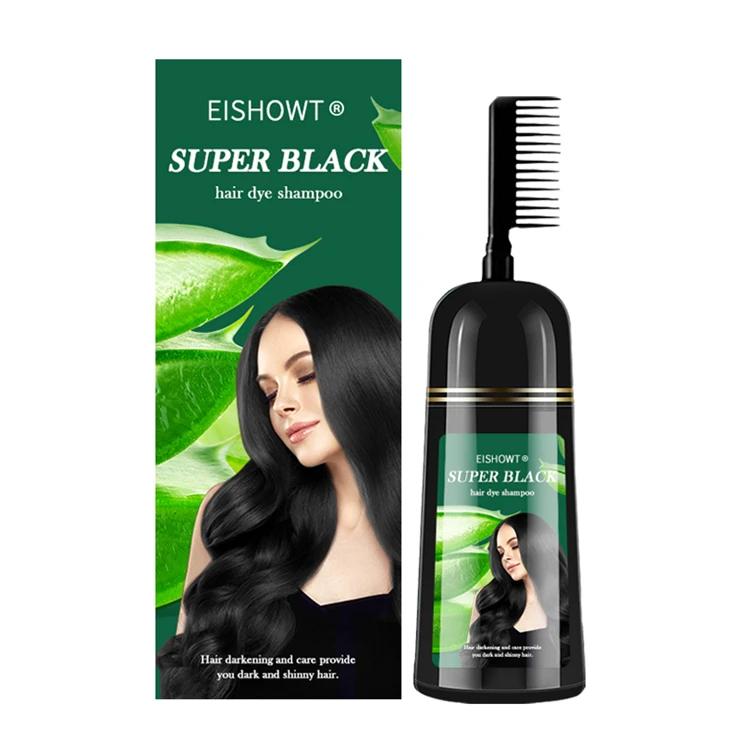 Cheap Price Natrual Black Cream For Make Hair Black Permanent Brown Shade Hair Dye Cream For