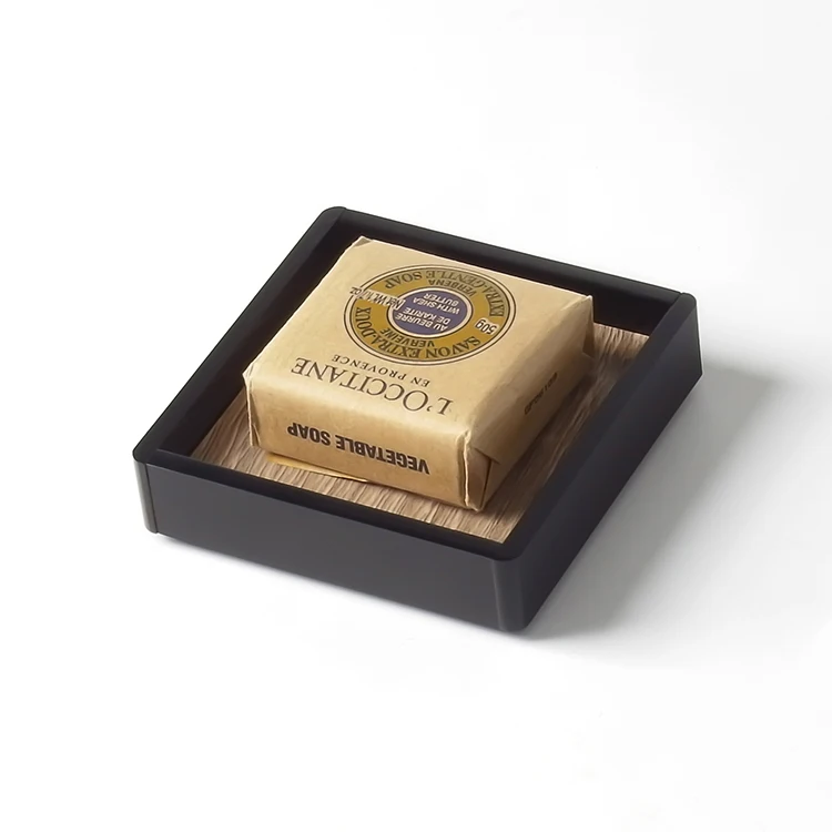 Low price wholesale Custom durable Hotel Supplies Bathroom Accessories Set Soap dish