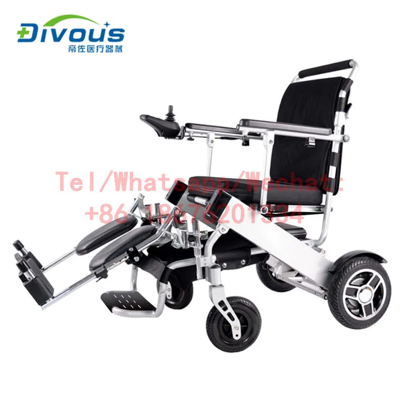 Hot style portable  comfortable lightweight POWER  wheelchair bearing 180Kg elder  wheelchair motor For disabled and  elderly