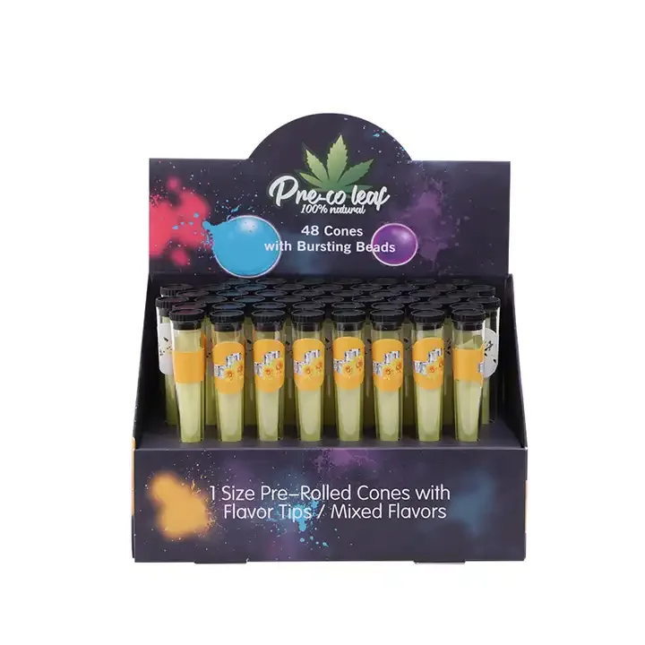 Factory Price For Flavors 100 Cones Into 50 Tubes For 84mm Filter Tips With Burst Flavor Beads