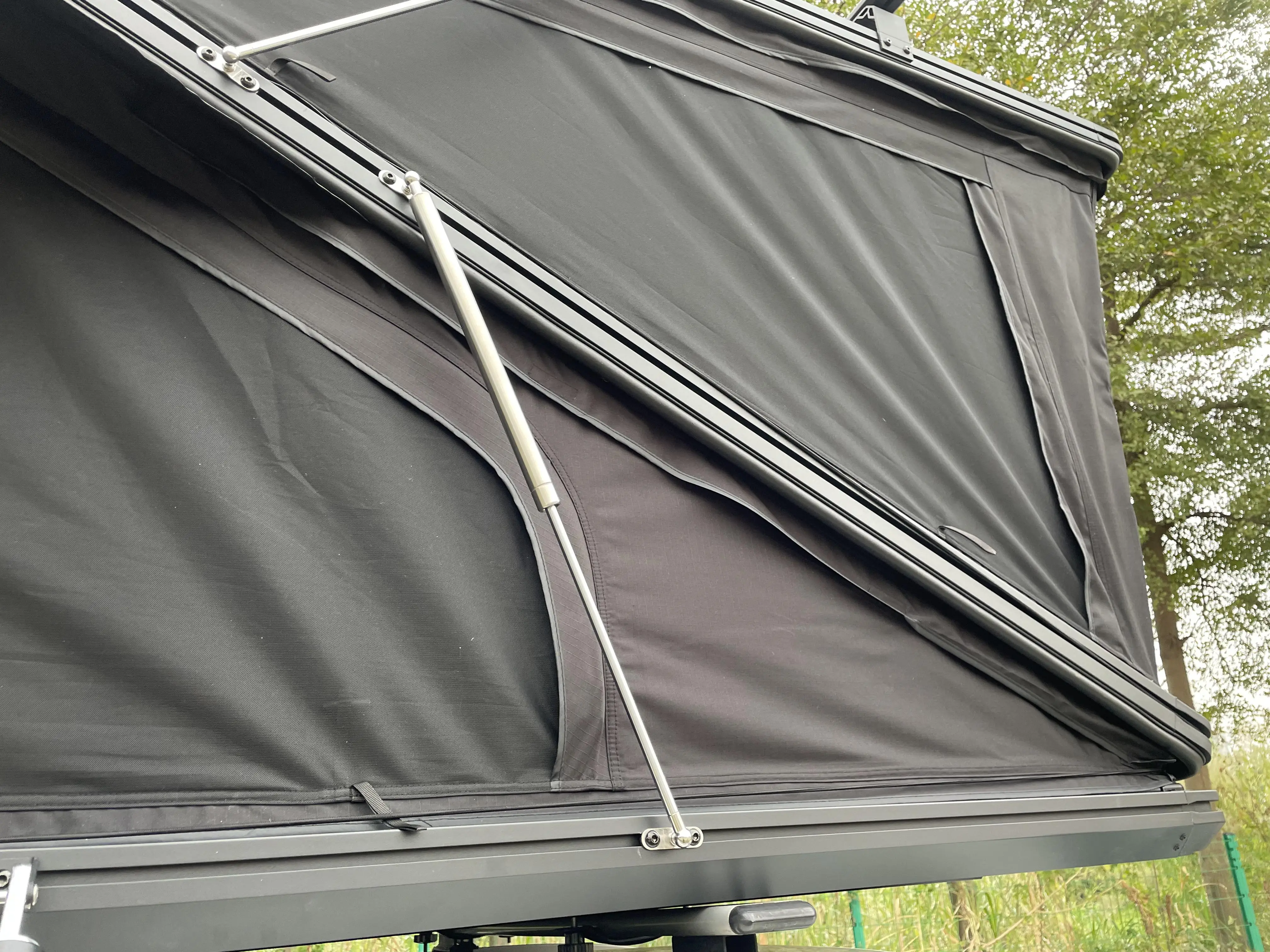 New Style Z shape Waterproof Rooftop Tent Aluminium Alloy Triangle Hard Shell Roof Top Tent