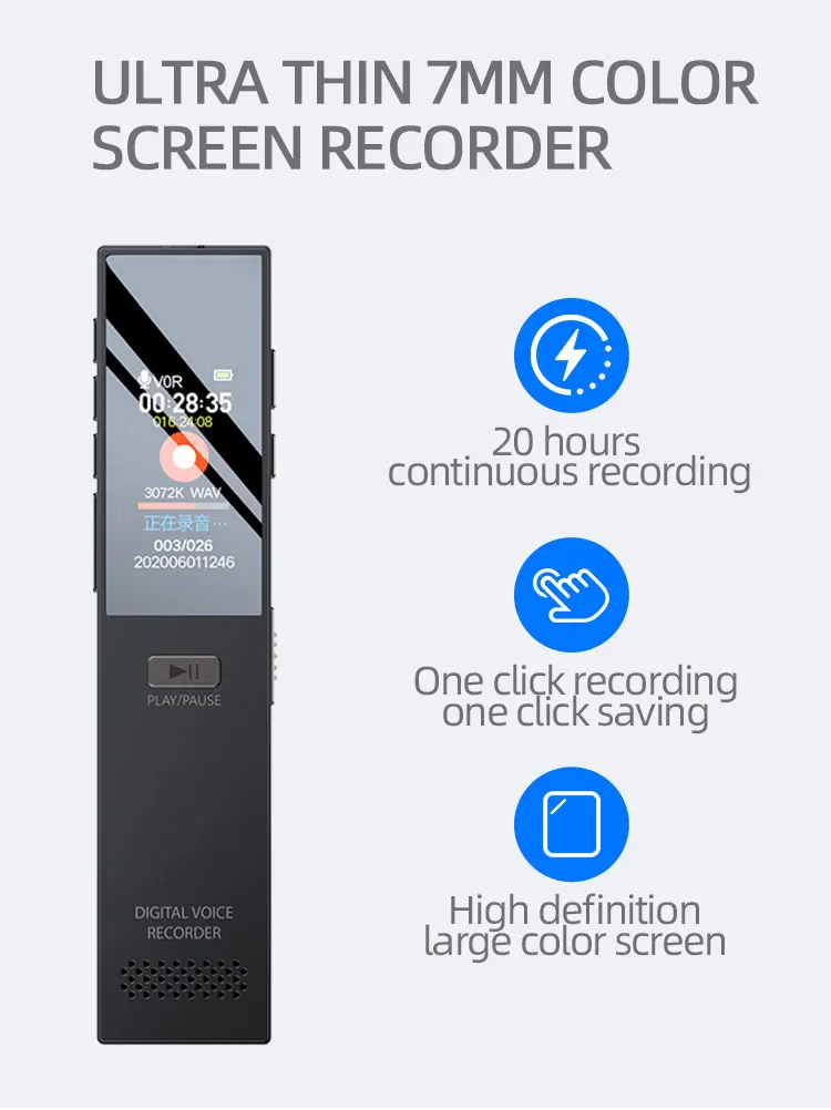Mini Audio Sound Recorder Small Digital Voice Recorder bt digital voice recorder pen