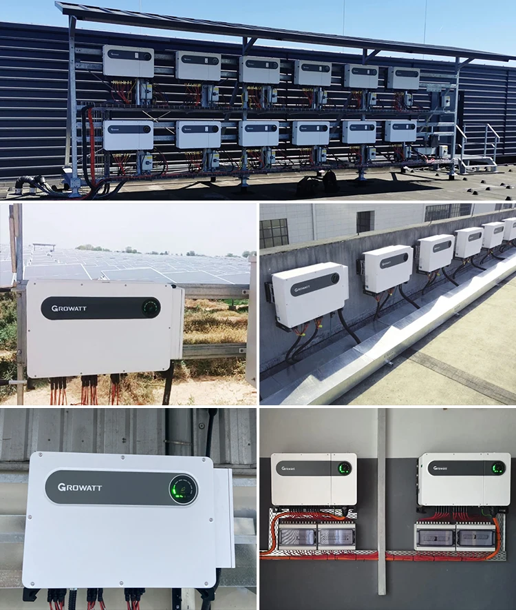 Growatt Inverter 100KW 110KW 120KW 125KW Three Phase On Grid Solar Power Inverter 10 MPPTs MAX100-125KTL3-X LV