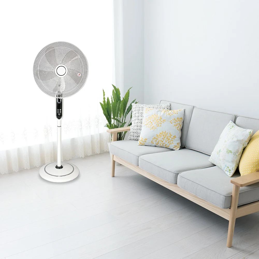 Inexpensive round decorative powerful standing floor fan for sale