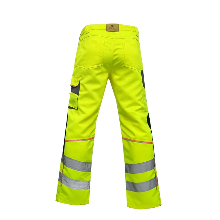 Working reflective cargo trousers workwear clothes pants