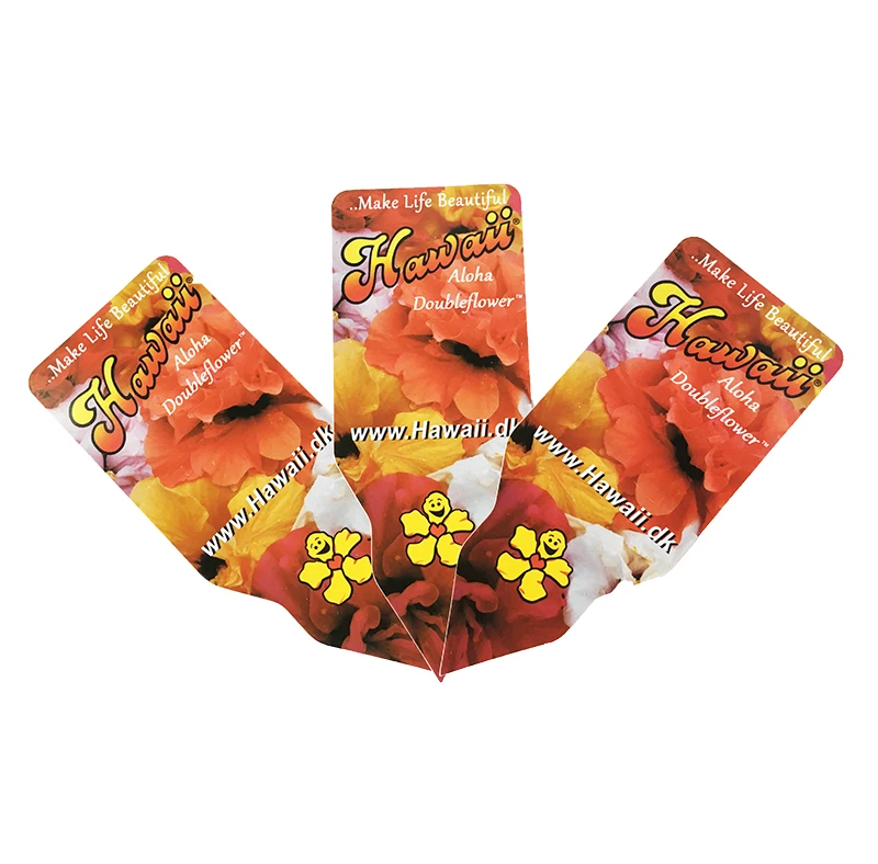 Custom made PP material waterproof plant name tag label