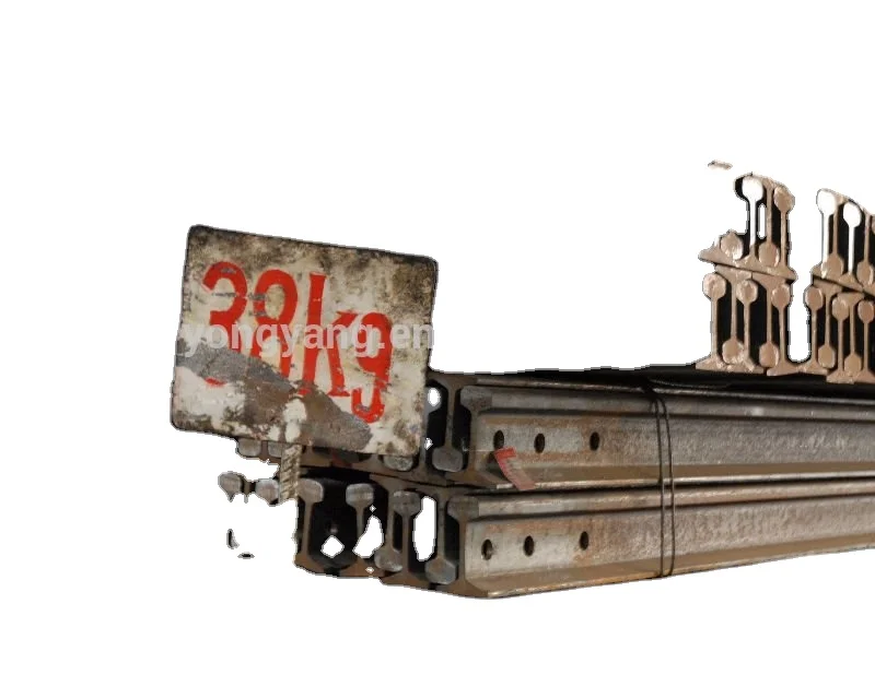 38kgs/m mining industrial rail track heavy rail