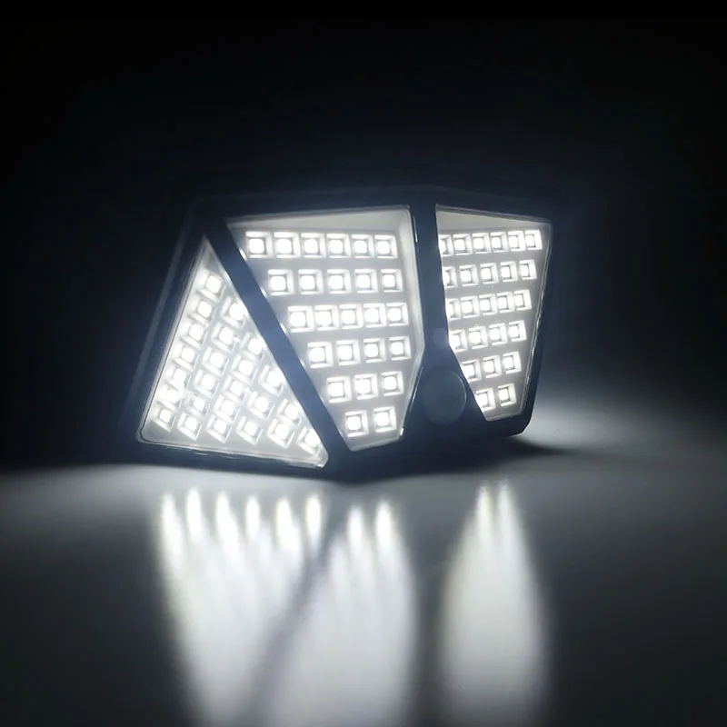 
IP65 Best factory hot sell solar garden wall light gate light motion sensor solar panel light 