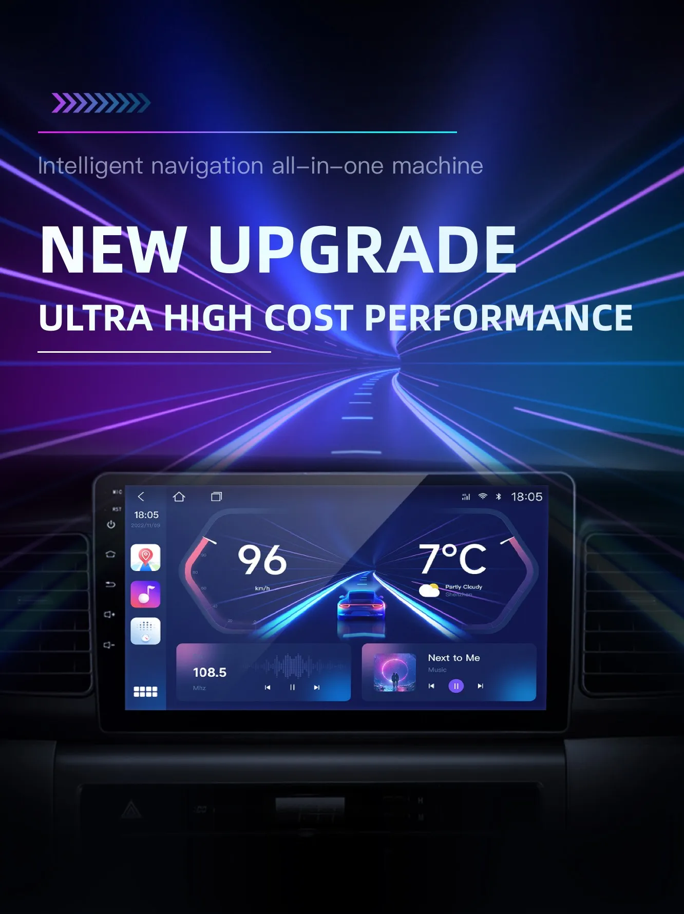 pioneer car audio Car DVD Player Android Audio 7 9 10 Inch For Toyota Camry 2007 For Android Car Tape For 2005 Toyota Corolla