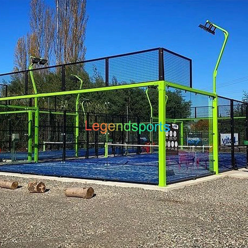 Legendsports лучшие продажи Мульти-Цвет доступный падел панорамный падел Теннисный корт Сделано в Китае