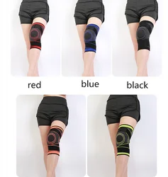 High Elastic Nylon joint Support Knee Pads Basketball Cycling Breathable Compression Knee Pad Knee Support