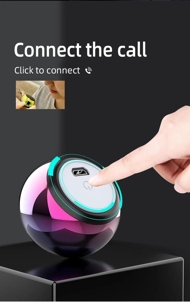 High sound quality long standby mini wireless smart speaker