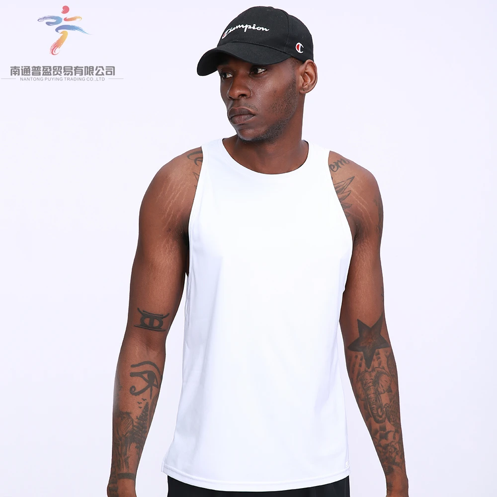 Men Softable Gym Sports O-Neck Tank Top Sleeveless Vest For Summer