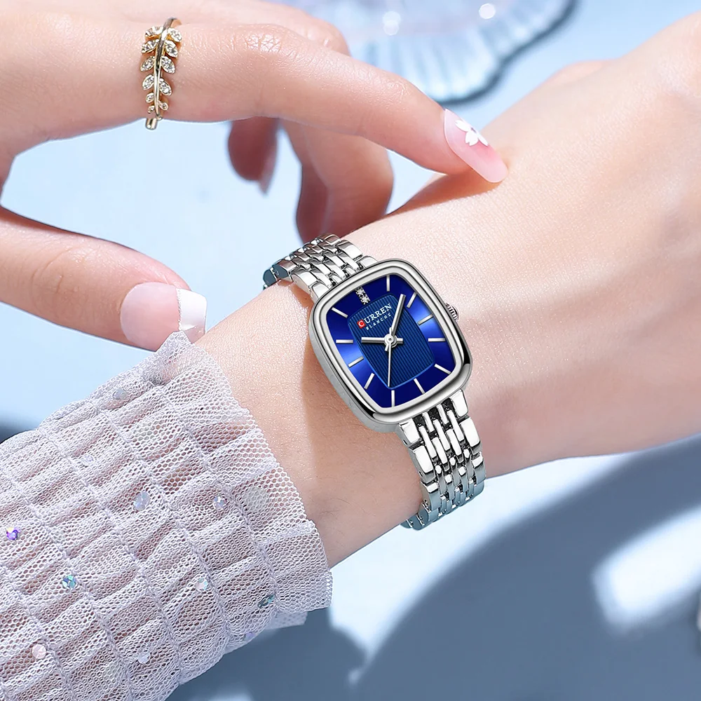 Women Watches Top Brand Luxury CURREN 9093 Quartz Women Watches Casual Fashion Ladies Wrist Watch Lady Clock relogio feminino