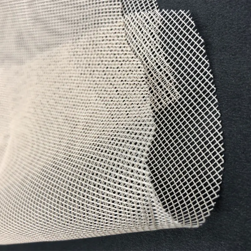 100% Polyester Square Warp Knitted Mesh Fabric for The Bed Net,Sportswear
