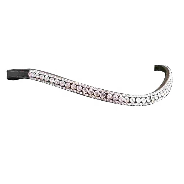 Horse Hot Fix Export Quality Leather Browbands