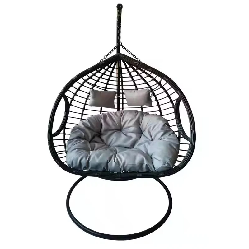 Porch Hanging Hammock Rope Swing Outdoor Furniture Hotel Rattan Bed Patio Chair for Sale
