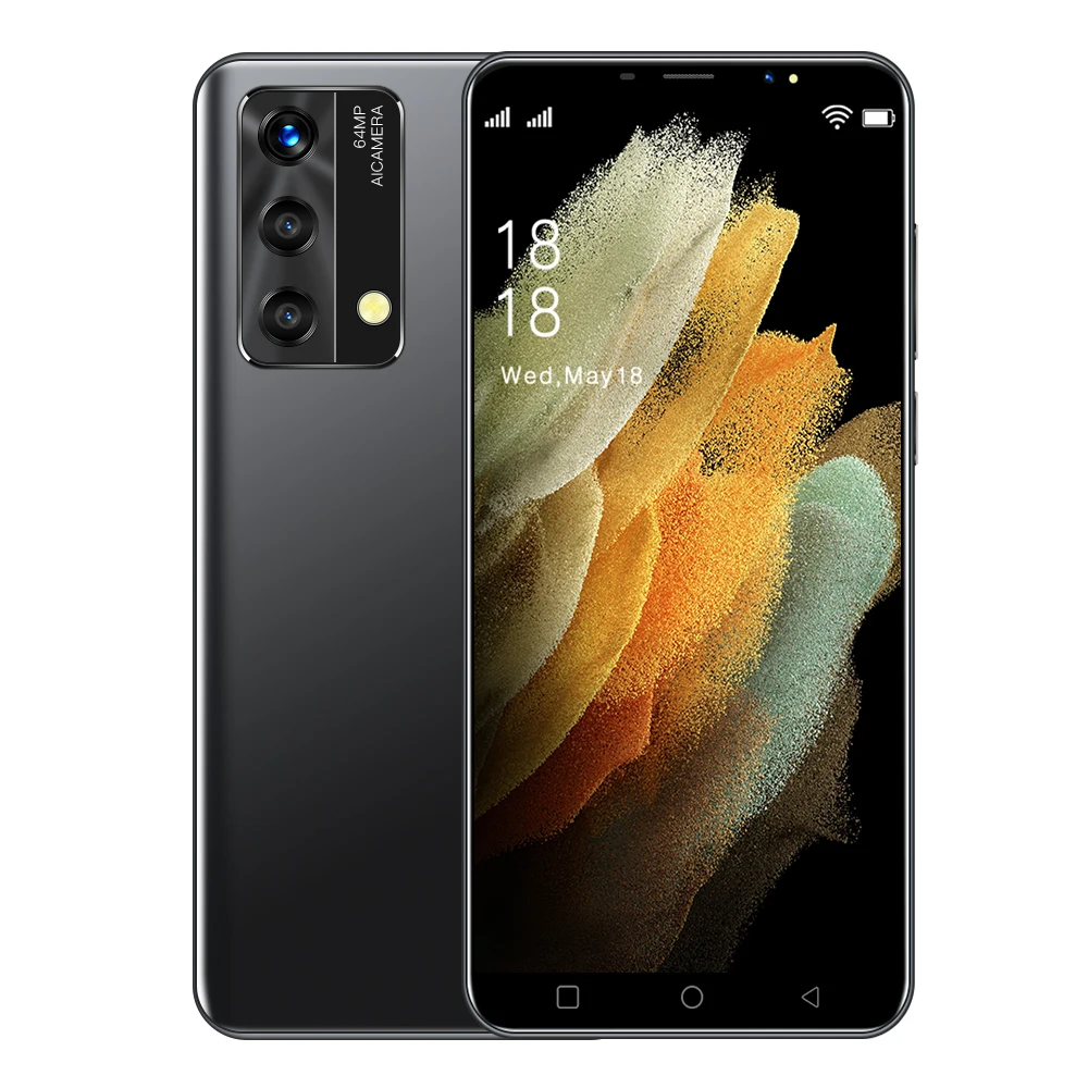 A03S Dual SIM Card Telephone Cell Phones Androld Gaming Face Recognition Unlock Beauty Camera Qulck Charge Smart Moblle Phones