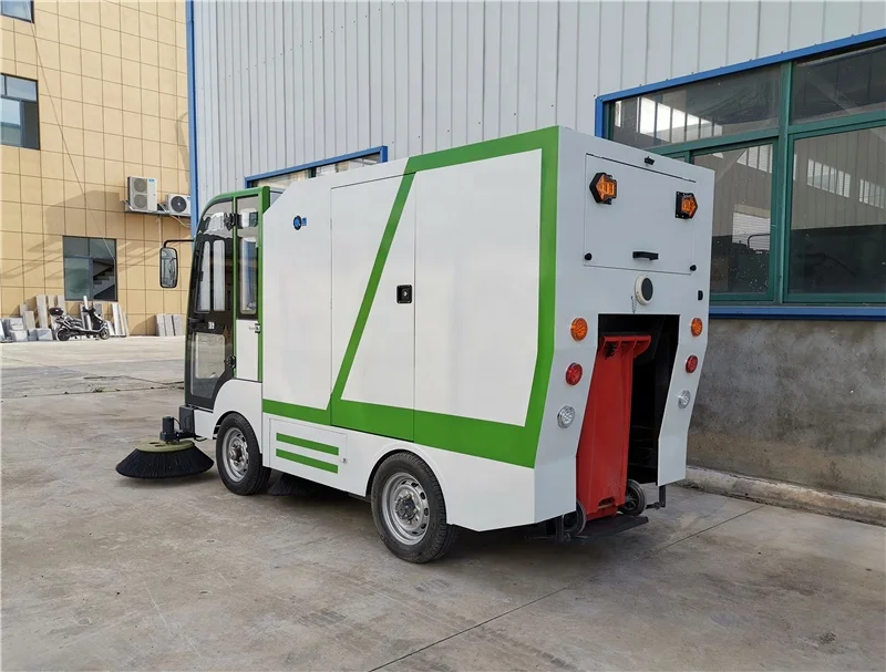 Four-wheel Sweeper Electric Sweeper Industrial Driving Sweeper Quality Assurance