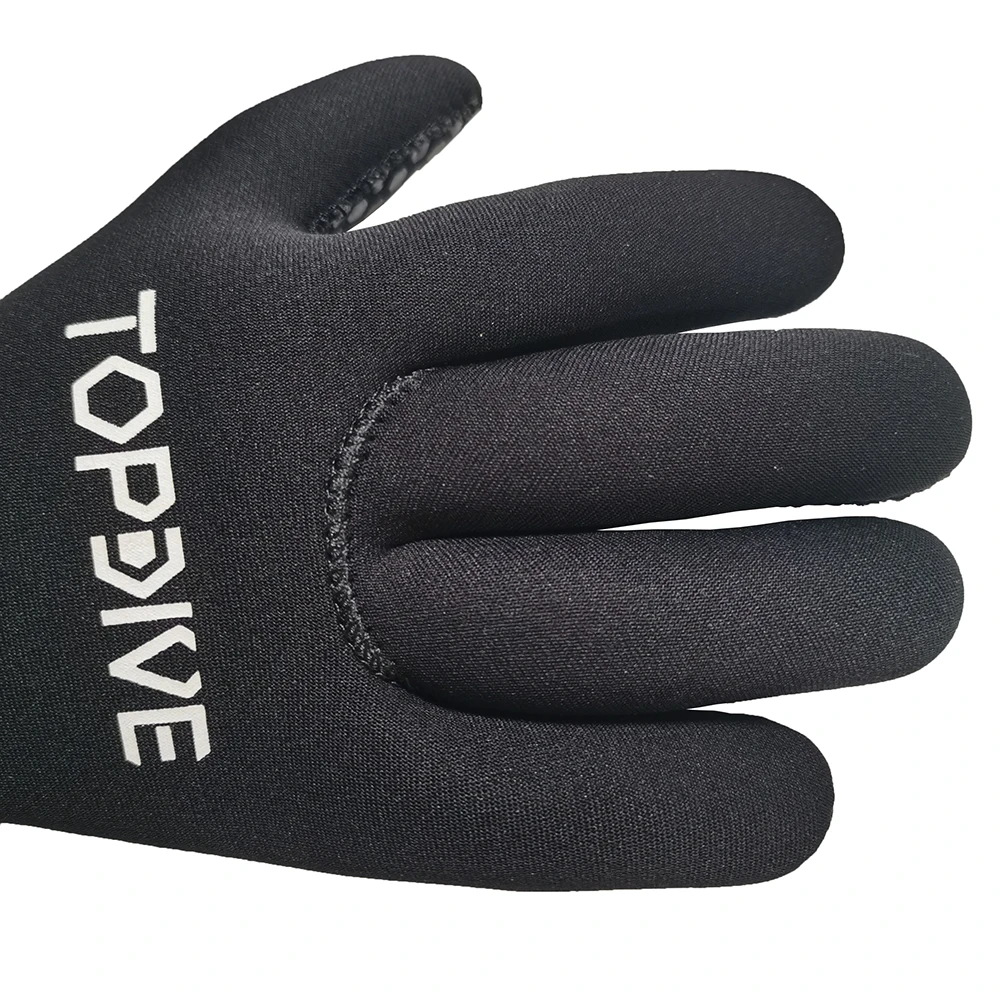 3mm 5mm Neoprene Five Finger Wetsuit Gloves for Spearfishing Diving Snorkeling Kayaking Surfing Winter Canoeing