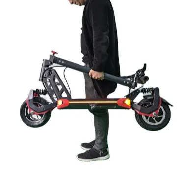 Wholesale New Sharing Two Wheels portable Scooter Off Road Kick Foldable Adult Electric Scooter  EEC Approvaed, COC Certificate