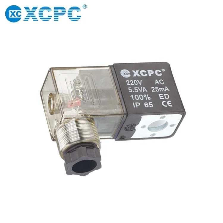 
China Factory High quality 2V 2P Lead wire type DC12V AC24V solenoid valve coil 
