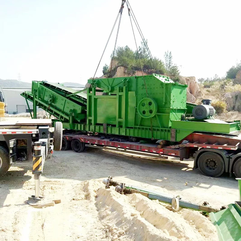 High Quality Crushing Stone Aggregate Mobile Concrete Jaw Crusher Station For Sale, Mobile Jaw Stone Crusher Plant Price